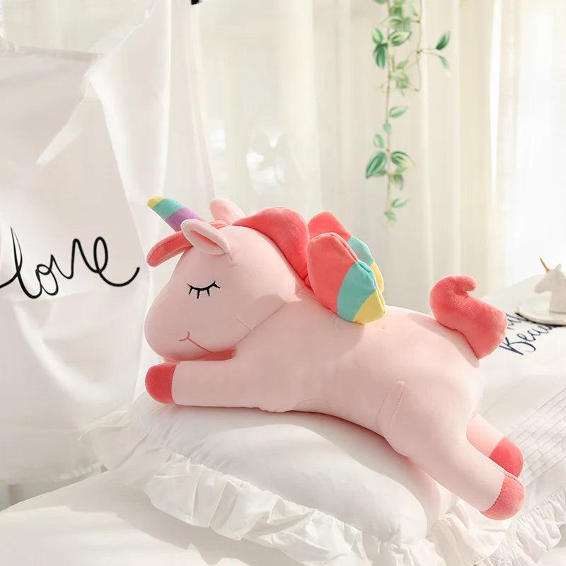 Peluche Licorne Géante Kawaii – Douce, Moelleuse et Réconfortante - photo 3