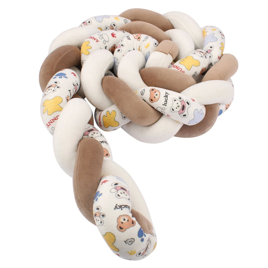 Contour de lit de avec motif