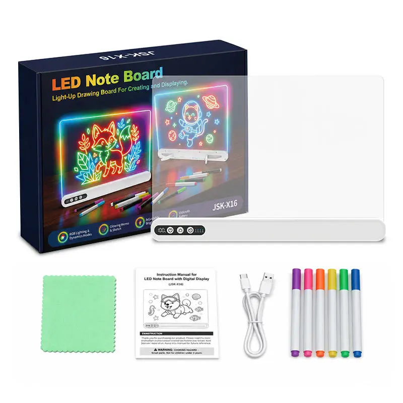 Tablette à dessin LED pour enfants - photo 9