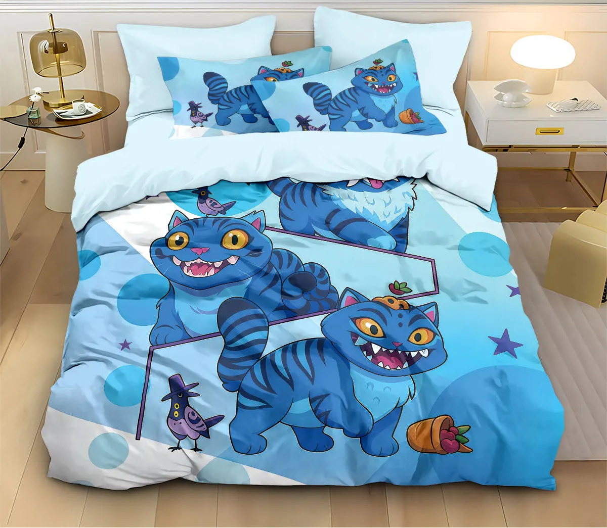 Pop Devil Hunters Zoey Mira Rumi Bedding Set