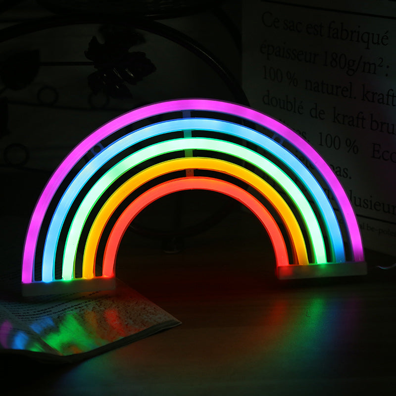 Rainbow LED neon
