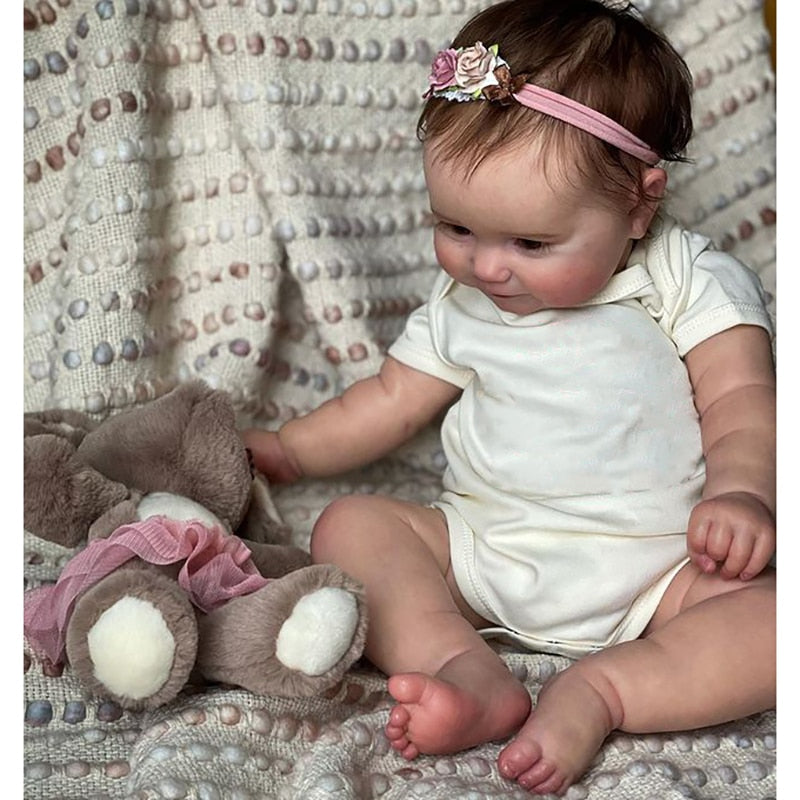 Maddie Full Silicone reborn doll 50cm