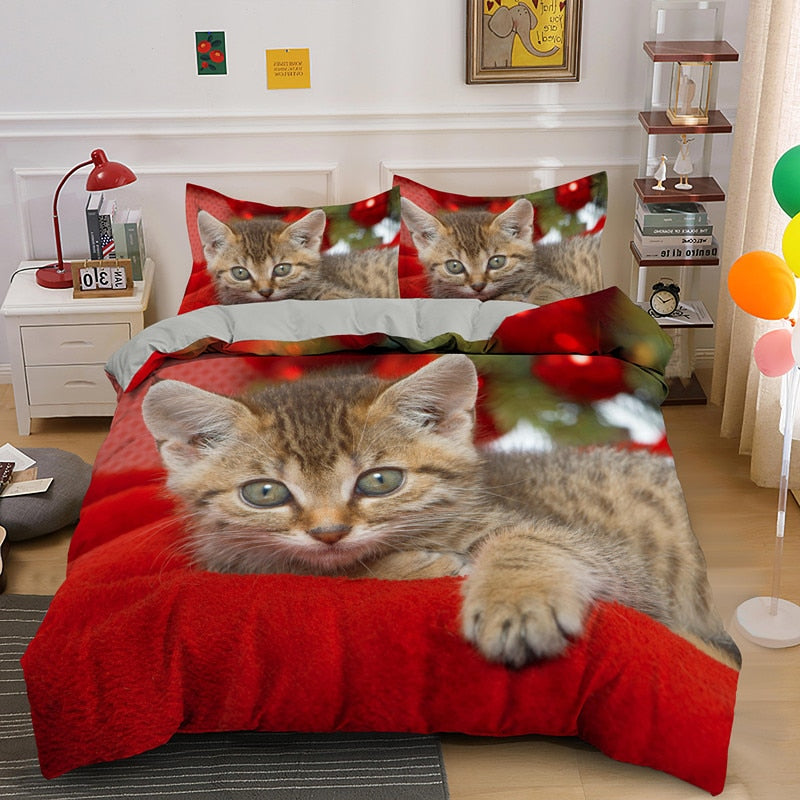Lovely Cat bedding set