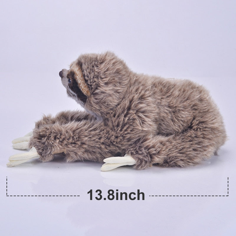 Peluche paresseux 35 cm en coton douce et décorative