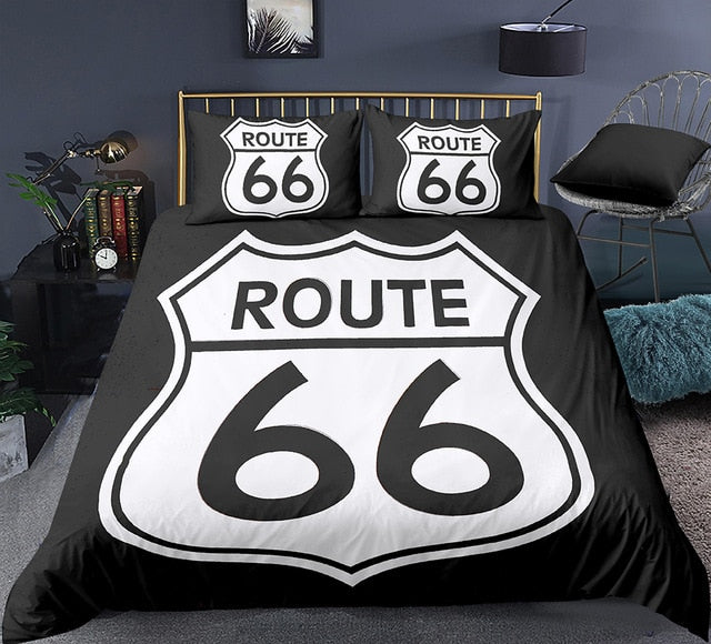 American Route 66 Bed Set