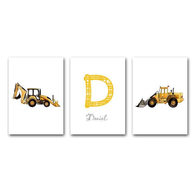 Art mural Personnalisable Machinerie