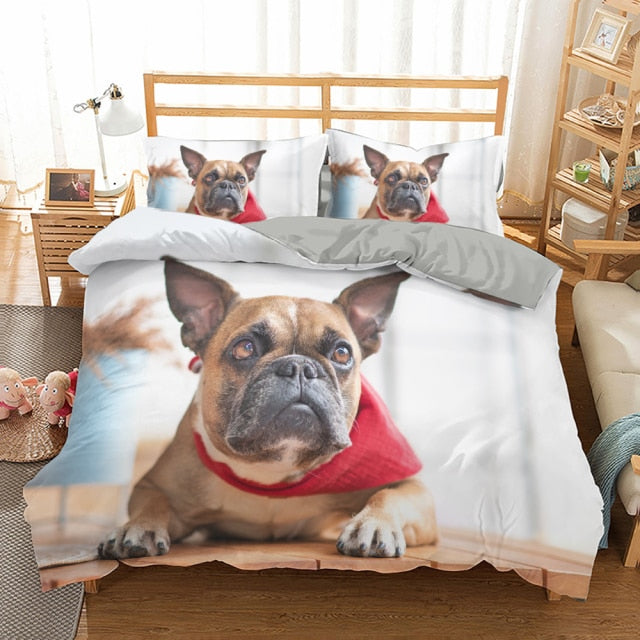 Juego de cama Bulldog V / 18 diseños