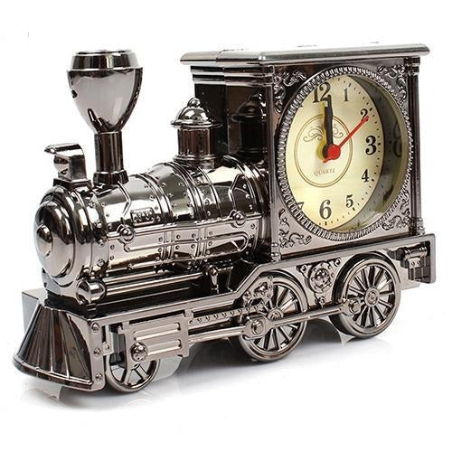 Antique Train Morning Alarm Clock