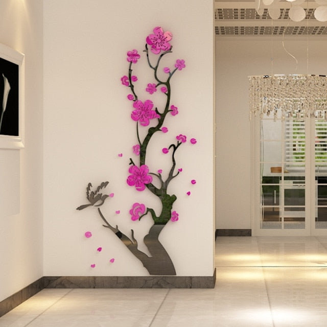 Pegatina de flores 3D IV