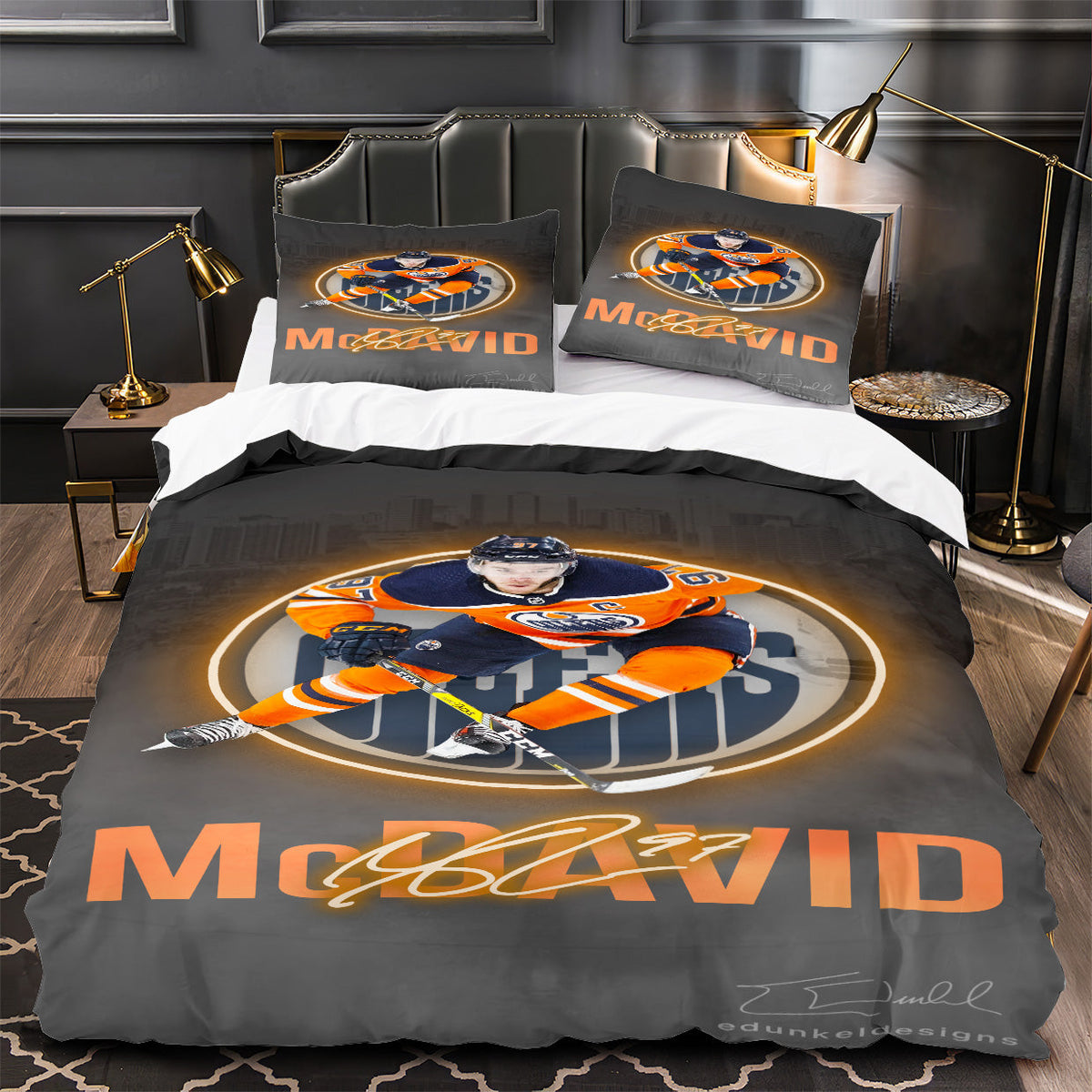 Hockey McDavid Bedding Set – Duvet Cover