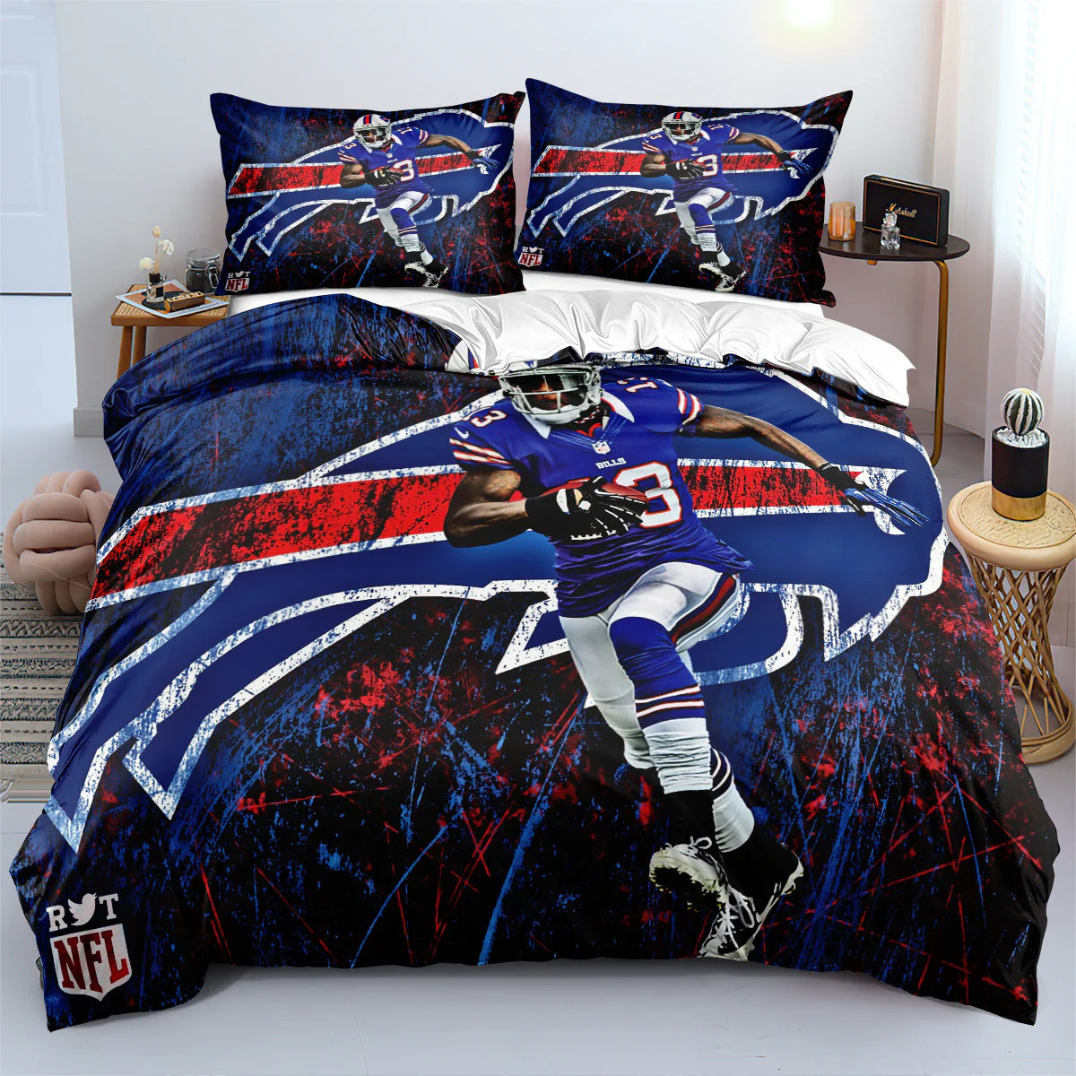 Ensemble de literie Buffalo Football Team