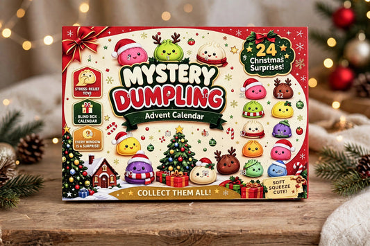 Calendrier de l’Avent Mystery Dumpling – 24 Squishies Surprises