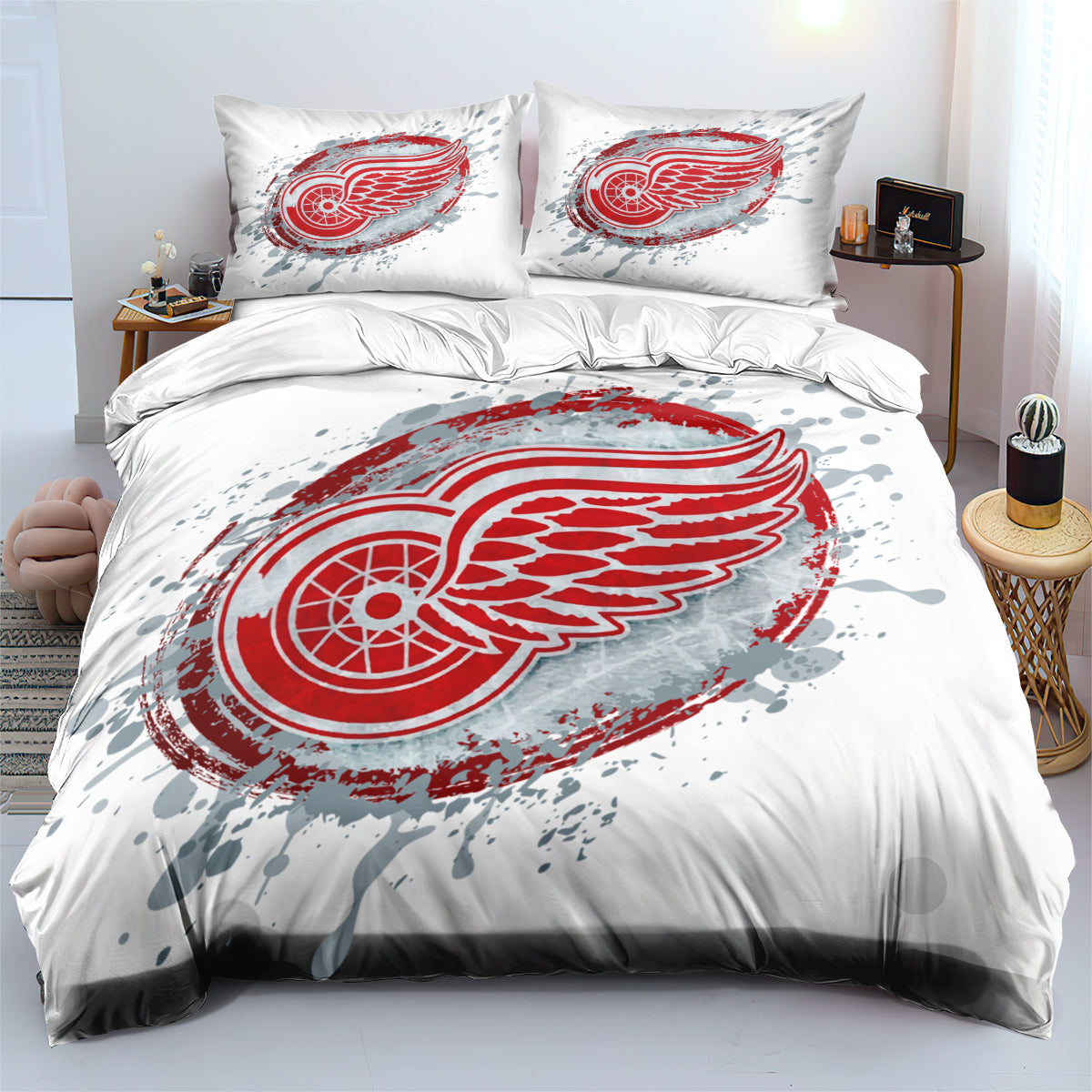 Hockey Detroit Bedding Set – Duvet Cover
