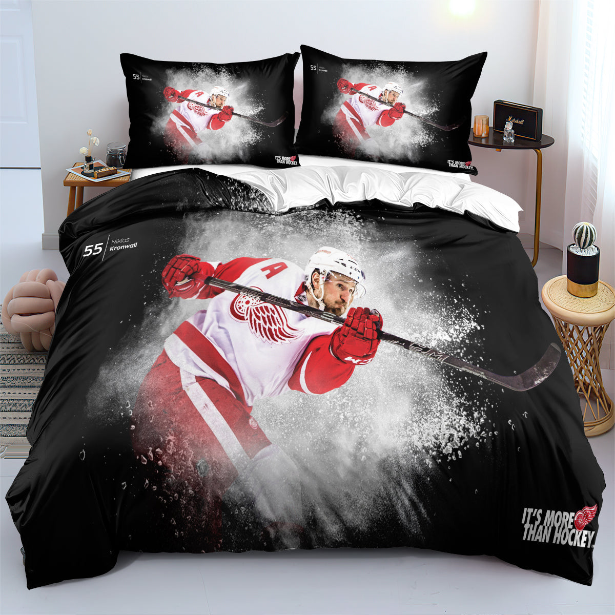 Hockey Detroit Bedding Set – Duvet Cover