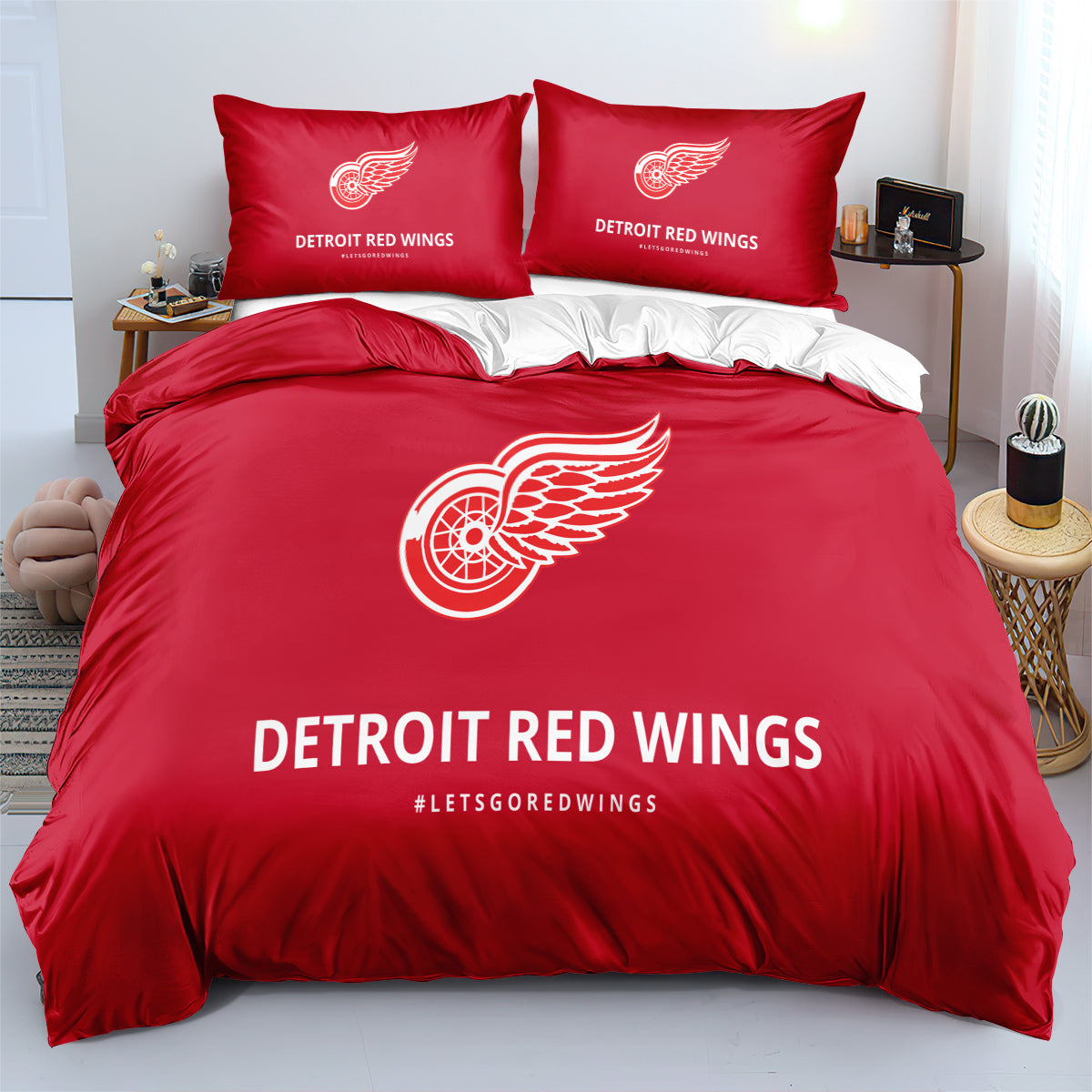 Hockey Detroit Bedding Set – Duvet Cover
