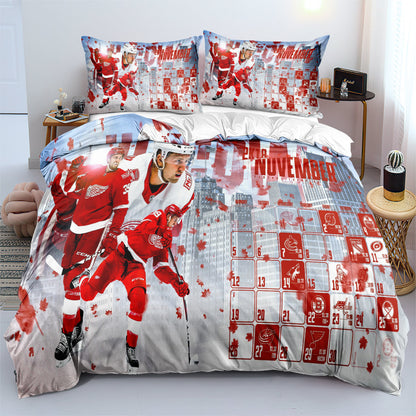 Hockey Detroit Bedding Set – Duvet Cover
