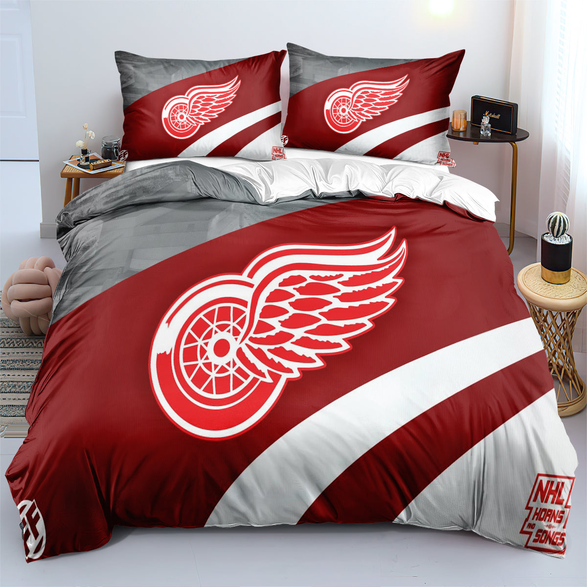 Hockey Detroit Bedding Set – Duvet Cover