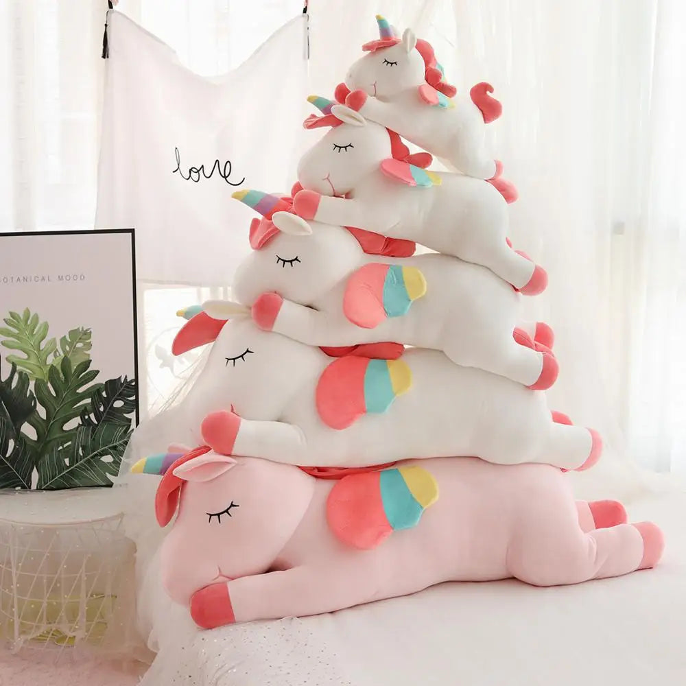 Peluche Licorne géante 40~100cm Pillow