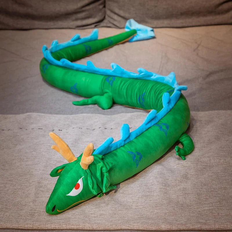 Giant Dragon Plush Toy 220 cm – Soft and Cuddly XXL Dragon Plush