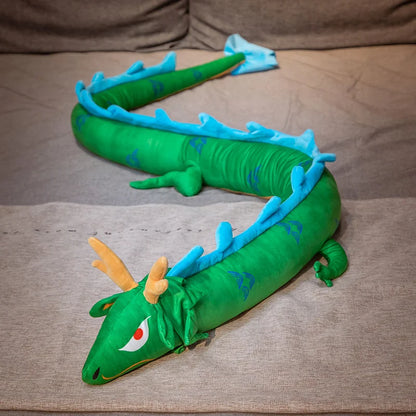 Giant Dragon Plush Toy 220 cm – Soft and Cuddly XXL Dragon Plush