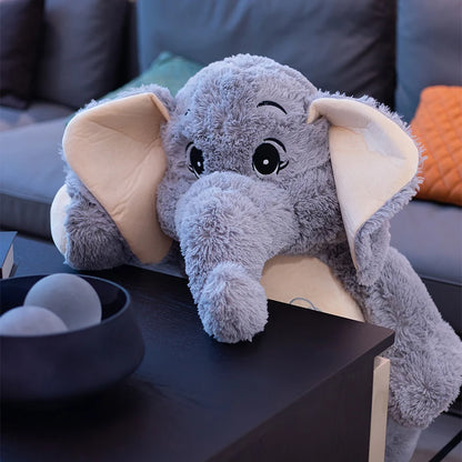 Giant Elephant Plush 🐘 (38-98 cm) – Soft XXL Cushion & Ultra Comfortable Cuddly Toy for Children