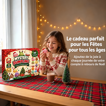 Calendrier de l’Avent Mystery Dumpling – 24 Squishies Surprises
