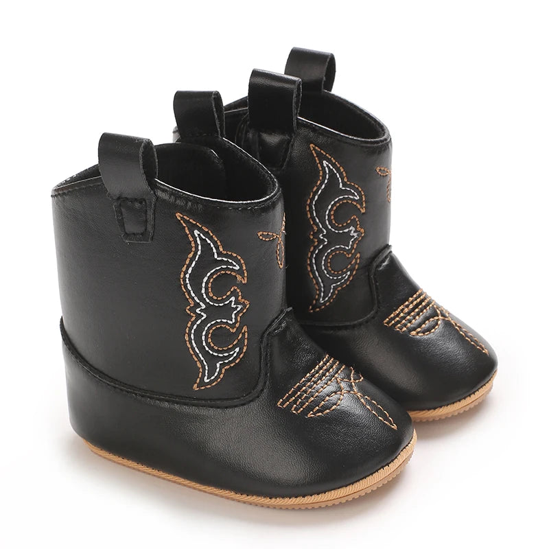 Bottes Cowboy Bébé – Premiers Pas Confortables et Stylés
