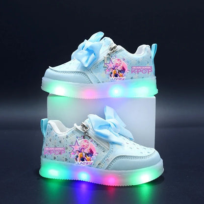 Chaussures LED lumineuses pour enfant – Style pop animé