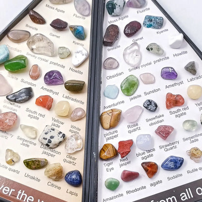 36pcs Crystal Rock Collection Gem Set