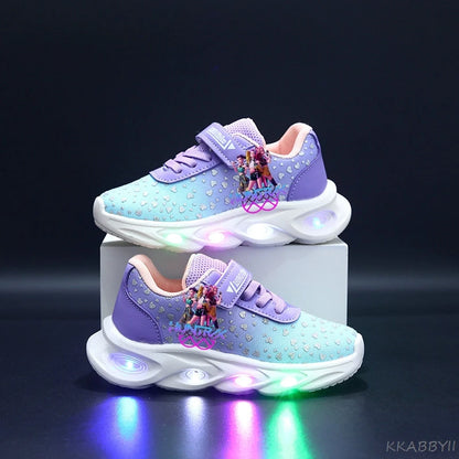 Chaussures LED pop lumineuses enfant
