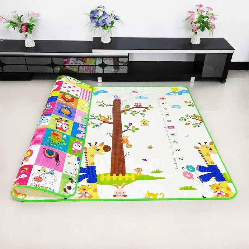 Tapis de Jeu Bébé Pliable – Tapis d’Éveil Sécuritaire et Confortable pour Enfants
