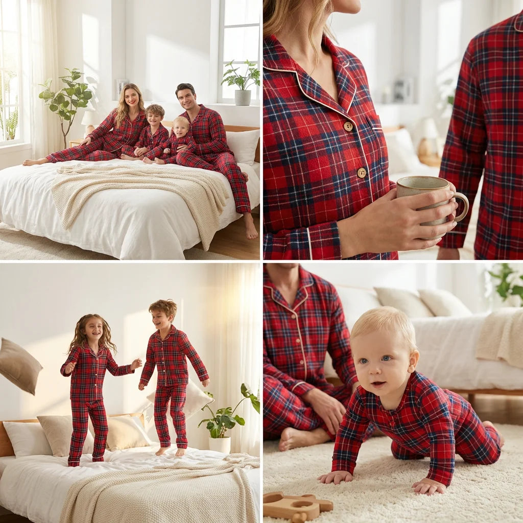 Pyjamas de Noël Assortis Famille - photo 4