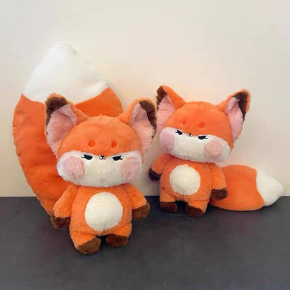 Peluche Renard à Longue Queue 60 cm – Douce et Moelleuse
