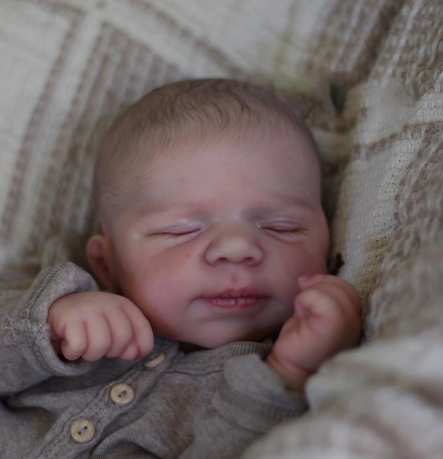 Poupée Reborn Full Silicone Soft Touch Doll Chris 49cm