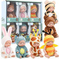 Mini Baby Reborn doll 6Pcs/Set
