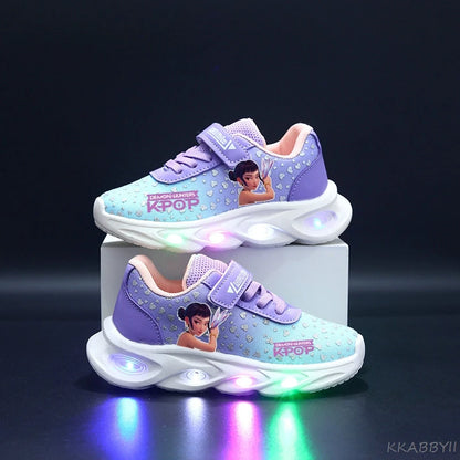 Chaussures LED pop lumineuses enfant