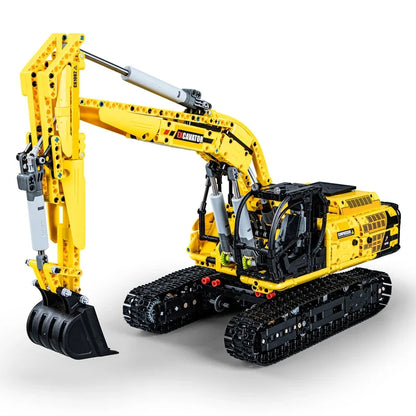 Pelle mécanique Grue Technique 1702Pcs Remote Control Engineering Building Blocks RC Excavator