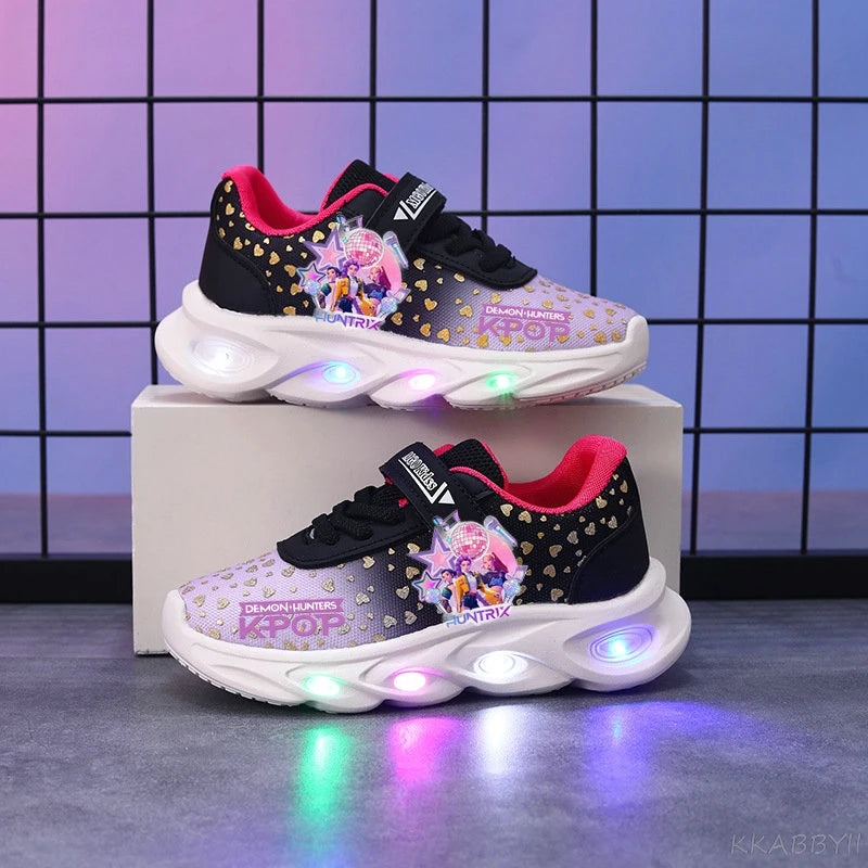 Chaussures LED pop lumineuses enfant