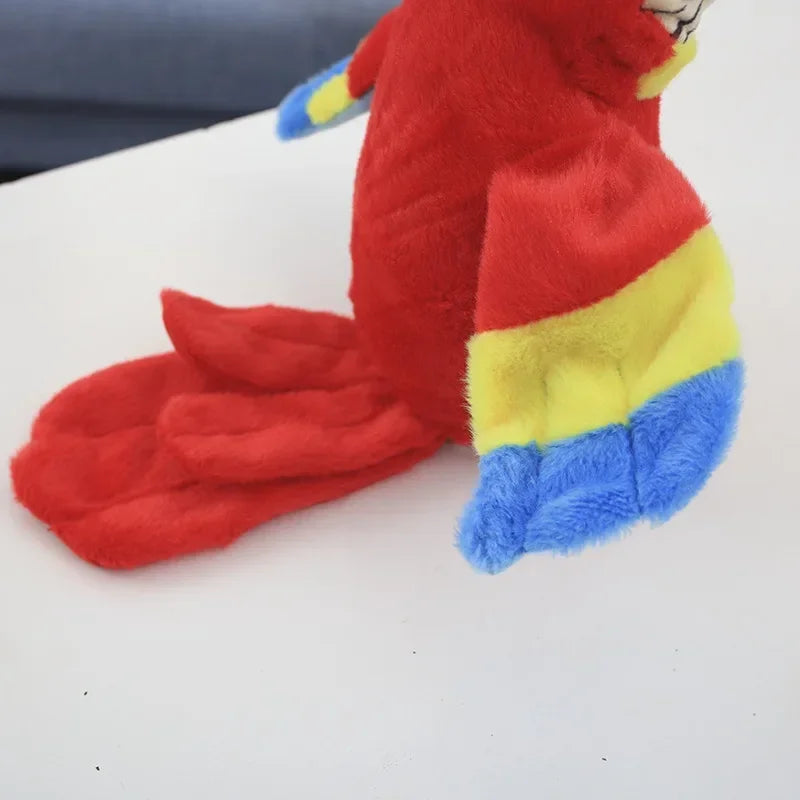 Interactive Talking Plush Parrot – Repeats what you say
