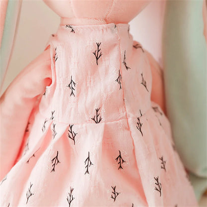 Peluche Lapin Kawaii avec Robe – Lapin en Peluche Doux pour Enfants