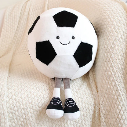 Peluche Ballon Basketball/Soccer