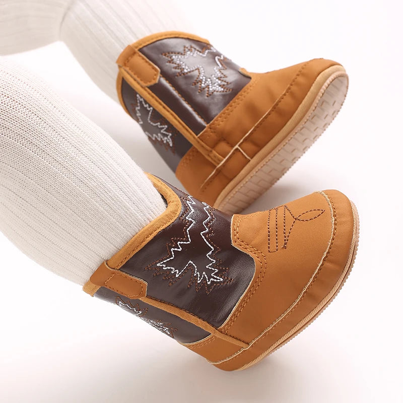 Bottes Cowboy Bébé – Premiers Pas Confortables et Stylés