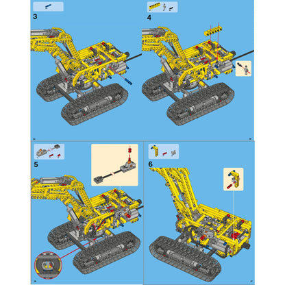 Pelle mécanique Technical MOC  720pcs