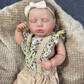 Muñeca Reborn Naty Durmiente 49cm Silicona 