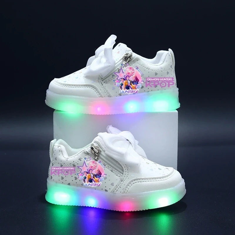 Chaussures LED lumineuses pour enfant – Style pop animé