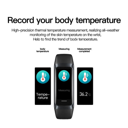 Montre Intelligente Fitness C60 – Bracelet Connecté Étanche 3ATM