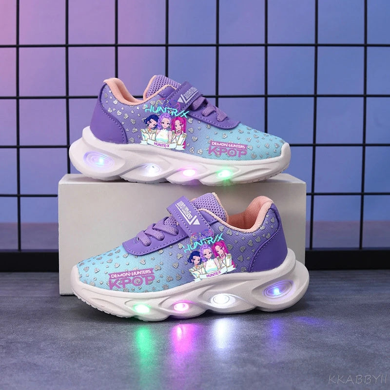 Chaussures LED pop lumineuses enfant
