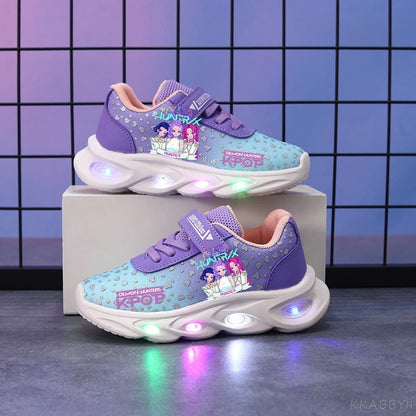 Chaussures LED pop lumineuses enfant
