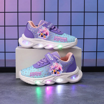 Chaussures LED pop lumineuses enfant