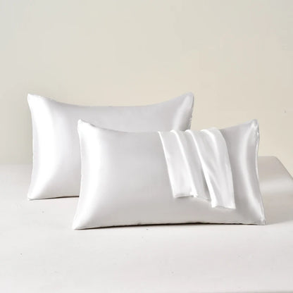 Taies d'oreiller Satin Pillowcase 2pcs